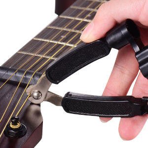 3 in 1 อเนกประสงค์ที่หมุนกีตาร์เครื่องตัดสตริง PIN PULLER สำหรับเครื่องดนตรีอุปกรณ์เสริม