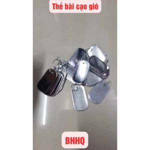 Combo 10 cái thẻ bài cạo gió thép không gỉ.