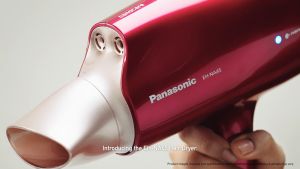 Panasonic 1600W EH-NA45 nanocare Hair Dryer Platinum Ions/Foldable/Powerful Pengering Rambut (Ready Stock)