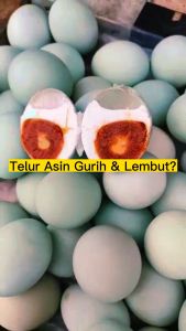 Paket Telur Asin 10 Butir Gratis Sambal Telur Asin Pedas Sambel Tradisional