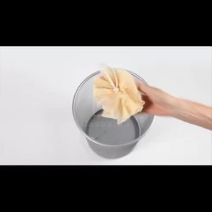 6colors Exfoliating Body Scrubber Towel Double Side Mesh Loofah Shower Washcloth Effective Back Scrub for Getting Smooth Skin