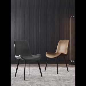 Minimalist Metal Dining Chair Home and Restaurant