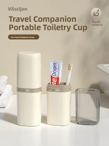 Vilscijon | Cốc Đựng Toothbrush Di Động Cho Sinh Viên Ký Túc Xá