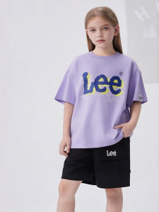 Lee | Áo Thun Tay Ngắn Cotton Sạch Mùa Hè