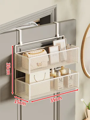 WUBUWEI | Over Door No Drilling Ultra Thin Storage Rack