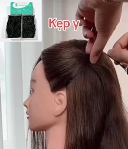 Hộp kẹp ghim tăm chữ Y size 5cm 5.5cm chuyên dụng làm tóc
