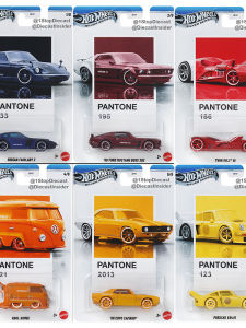 Hot Wheels | Mô Hình Xe Đặc Biệt Pantone Bậc Cao