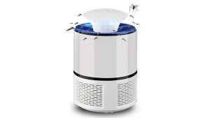 ไม้ตียุงไฟฟ้าแบบพกพาสมาร์ทไฟฟ้าดักแมลงวัน ยูเอสบี โคมไฟนักฆ่ายุงเครื่องตีแมลงวันไฟไล่ยุงใบ้