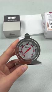 LMETJMA Oven Thermometer 50-300°C/100-600°F Stainless Steel Oven Thermometers with Large Dial Instant Read Cooking Thermometer