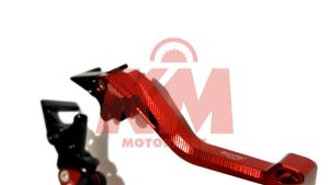 Handle Rem Honda PCX Full CNC Variasi Biru Merah Gold