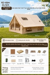 LVXINGJI | Lều Hơi Tự Động Chống Thấm Nước Chống Muỗi