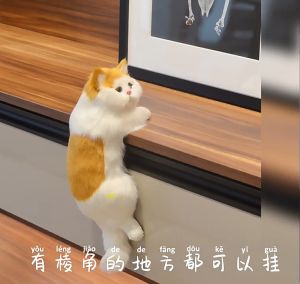 ตุ๊กตาแมวปลอมน่ารัก ตุ๊กตาแมวปลอม มี 4 สไตล์ให้เลือก เหมาะสำหรับตกแต่งพื้นที่ต่างๆ ลักษณะเหมือนจริง นุ่มนวลน่าสัมผัส