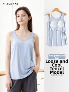 Mom Jane | Nursing Vest Strappy TENCEL Modal Summer Lightweight Lactation Underwear-Free