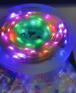 Đèn LED IP67 Trang Trí Nháy theo nhạc - đèn Phòng Ngủ Phòng Khách Đuổi Cảm Biến Chống Nước Đổi Màu