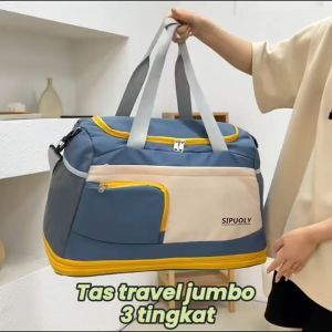 TAS TRAVEL JUMBO 3 TINGKAT / TRAVEL BAG JUMBO
