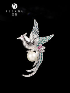 FESANU | Crystal Elegant Brooch Rhinestone