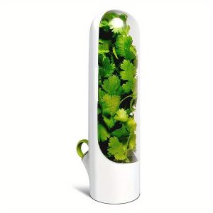 1/2/3PCS Herb Saver Storage Container Fresh Herb Keeper Vanilla Vegetables Fresh Preservation Bottle For Refrigerator Kitchen