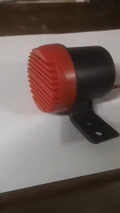 12/24V Car Reverse Siren Alarm Horn for Cars &amp Jeeps - High-Quality Red/Black Reversing Safety Alert