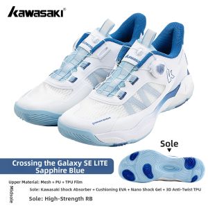 Kawasaki | Anti-Torsion Shock Absorption Breathable Badminton Shoes