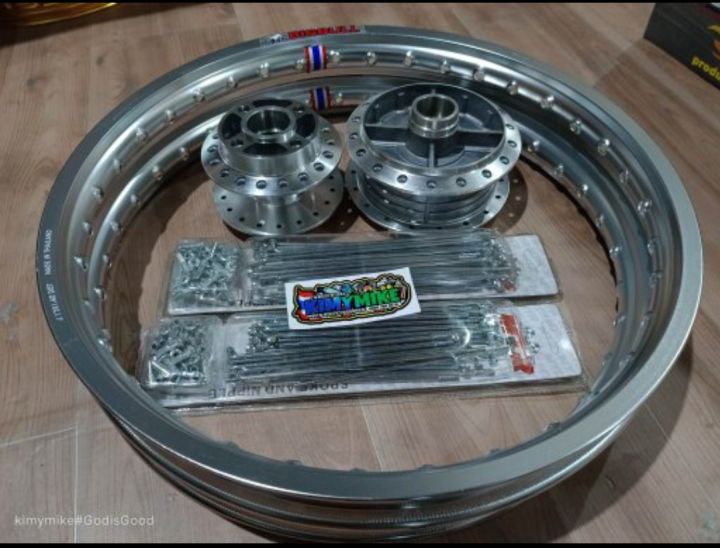 Smash Set Up Rim Set RAIDER J 115 FI / SMASH / RADER J110 / SHOOTER / RIM SET 17 SIZE RIM ...