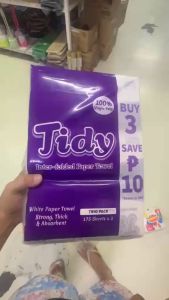Tidy Trio Pack Inter-Folded Paper Towel White 175 Sheets