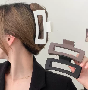 Fashion Korean Style Hair Clip Square hair accessories Frosted Hair pins