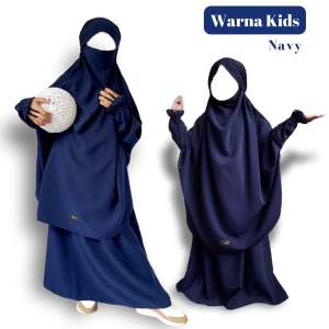 GAMIS ANAK PEREMPUAN FRENCH KHIMAR SET