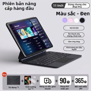 B.O.W | Vỏ Bàn Phím Bluetooth Hover Mouse Từ Tính với Màn Hình Thông Minh 11 Inch