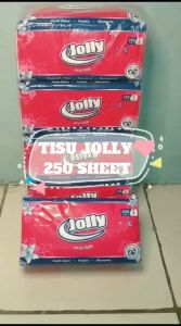 TISSUE JOLLY FACIAL 250 SHEET 2 PLY// TISU KERING // TISU WAJAH // TISU MAKAN PROMO TERMURAH