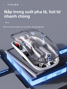 Weilade | Transparent Silent Wireless Bluetooth Mouse