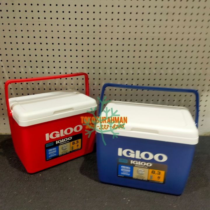 Cooler Box Igloo Essential Biru Merah Liter Qt Lazada - Main Image