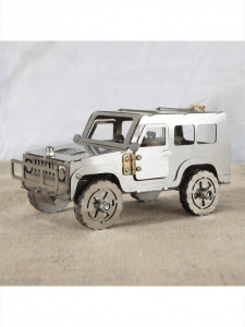  YYBAIO | Stainless Steel Cutting Hummer Model Collectible