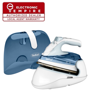 Tefal FV6230 Freemove Mini Cordless Steam Iron – Powerful 1650W Lightweight Portable Smart Auto-Off Anti-Drip Anti-Scale