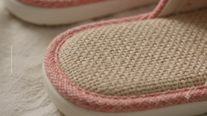 Womens Pink House Slippers