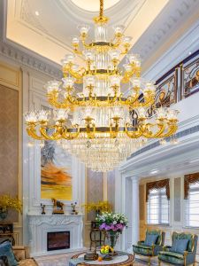 Aiskdan | High Ceiling Large Chandelier