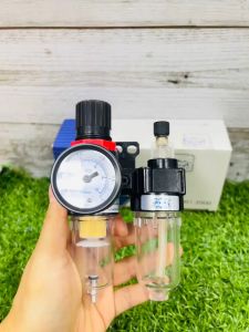 ชู่กรองลม ดักน้ำ ส่งน้ำมัน AFC (Filter, Regulator, Lubricator) จีน ขนาด 1/4