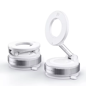 Car phone holder For iphone 12 13 14 15 16Vacuum Magnetic Holder Foldable Strong Suction Stand for cell phonehandy halterung