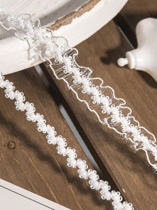 10 Meter Long Elastic Nylon Band White for Clothing Underwear Toy Decoration Crown Tooth DIY Sewing Accessories Trimmings