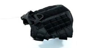 Dog Tactical Vest With Nylon Dog Chest Harness: Large Dog Clothing for Tactical Training