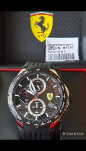 ⌚ Ferrari Scuderia Pista Chronograph Watch