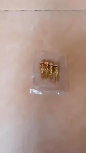 4pcs Gold Plated Audio Jack Speaker Banana Plugs Open Screw Type Connector for Speaker Wire Home Theater Wall Plates