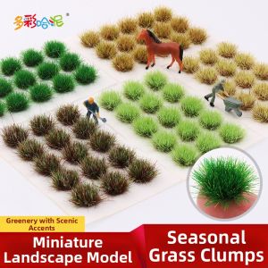 DUOCAIHANI | Miniature Diorama Grass Clump Model