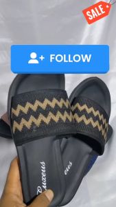 Sandal Wanita Selop Rajut Karet Cassia Non Slip