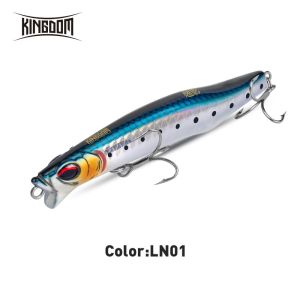 Kingdom Pencil Artificial Baits 8g 11g 14.5g 17.5g 20g Sinking Pencil Fishing Lure Sea Bass Long Casting Hard Wobblers For Pike