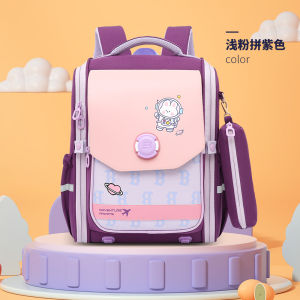 Spaceman Style Large Capacity Integrated Primary School Backpack Anti-Exertion Spine Protection for Boys And Girls Students