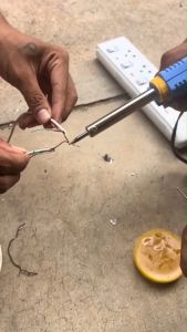 หัวแร้งบัดกรี เร่งอูลยาว KHUN.DU หัวแร้ง หัวปืนแร้ง คุณภาพและรสชาติ บัดกรี เร่งอุณหภูมิได้ หัวแรงด้ามปืน เร่งความร้อนได้