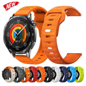 Silicone 22mm 20mm Watch Strap for HUAWEI WATCH GT5 Pro/4 Pro 46mm GT 5 4 Band GT 3 SE 2 42mm HONOR Magic Watch 4 GS 3 Bracelets