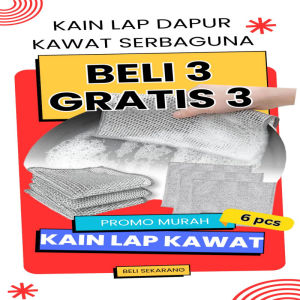 Kain lap dapur Kawat halus untuk membersih panci dan tidak merusak panci