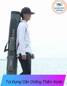 Bao đựng cần túi đựng cần câu chống thấm nước túi đựng đồ câu dày dặn dài 130cm 125cm 2 ngăn 3 ngăn dung tích lớn chứa dụng cụ câu cá