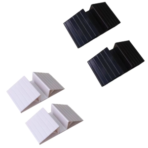 4pcs Isolation Fence Reinforcement Stand Dog Gate Stable Stand Triangular For Pet Gate Fence